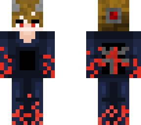 full complete red skin
