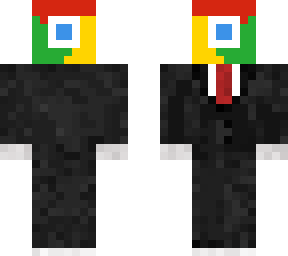 google chrome in a suit