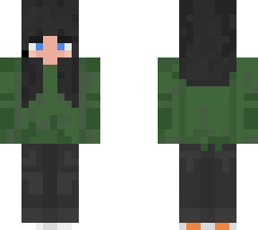 green shirt girl