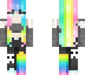 neon gamer girl