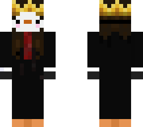 pengin king girl with mask
