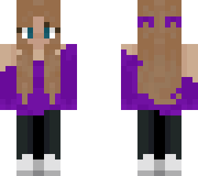 purple sweater