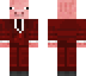 red suit pig