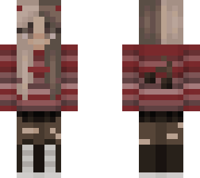 sweater n skirt cherry!