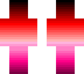 red and pink fade