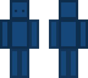 dark blue man