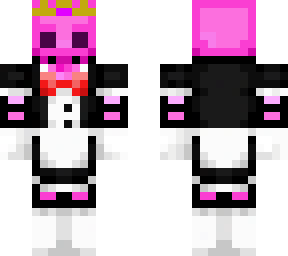 pink skull maid