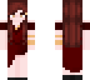 sakai fai (avarice maroon dress 2 gold)