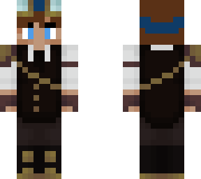steampunk blue eyes