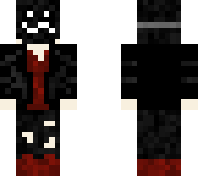 black and red