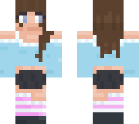 brown hair