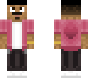 guy in pink shirt (hair and shading update 2)