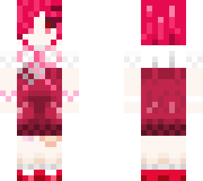 red and pink