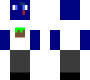 blue skin