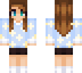 idk, girl in an oodie/pj's