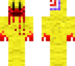 bloody partygoer (with party hat)