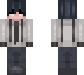 fladeblade with black hair