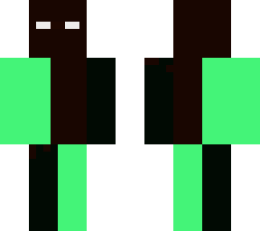 green and black