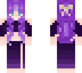 purple lady