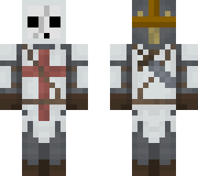 white shy knight