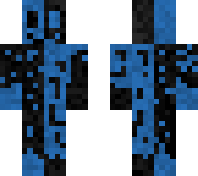 blue man