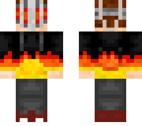 crucible with flames hoodie