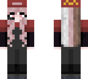 ice cream girl in a mc outfit