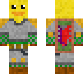 knight duck (green)