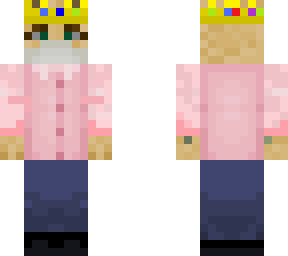 melon with technoblade crown