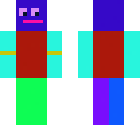 rainbow minecraft superman