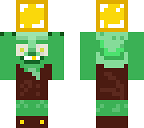 little goblin with gold