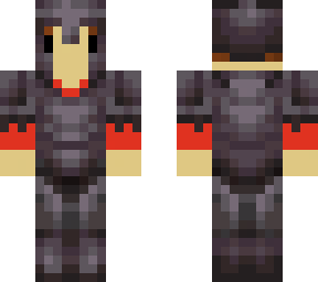 man with netherite armer