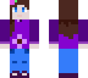 purple girl