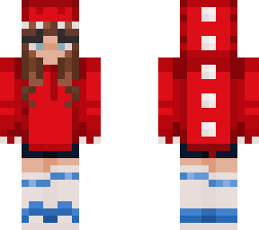 red dino girl