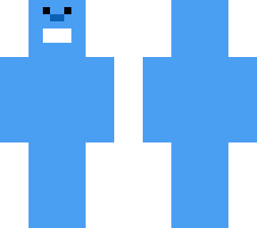 blue smiling guy