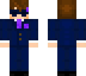 blue suit