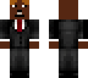dog in suit