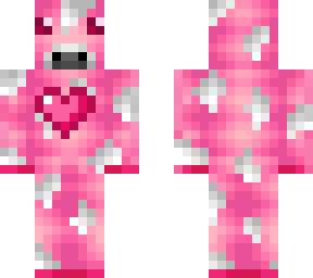 pink valentine cow