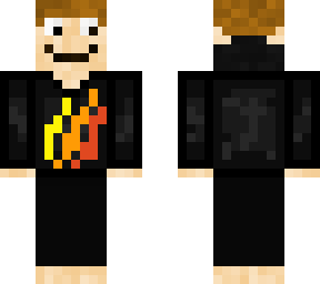 bigee wearing fire merch