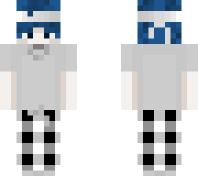 blue hair