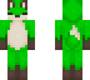 green fox!!