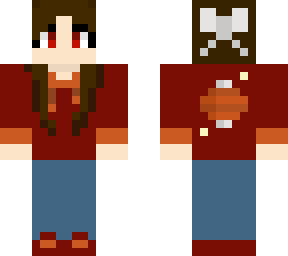 mars hoodie girl (long hair version)