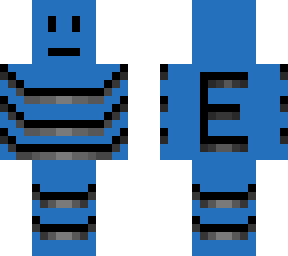 blue car man e