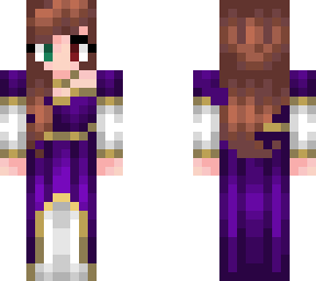 dress of purple