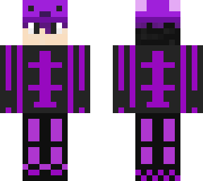 purple axolotl boy