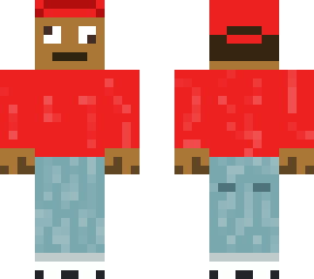 (parody) venezuelan gang member (red hoodie & jeans)
