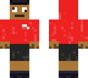 (parody) venezuelan gang member (red hoodie & shorts)