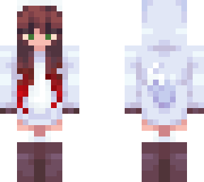 arctic fox girl (red hair)