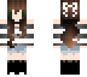 brunette chibi