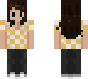 checkered girl